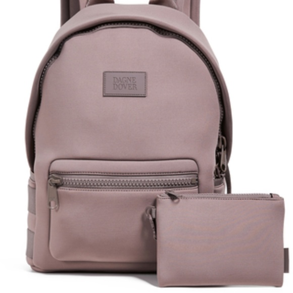 Dagne Dover Handbags - New Dagne Dover Dakota Neoprene Backpack in Dune